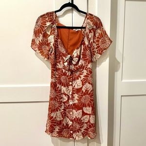 Madewell | 100% Silk Floral Dress
